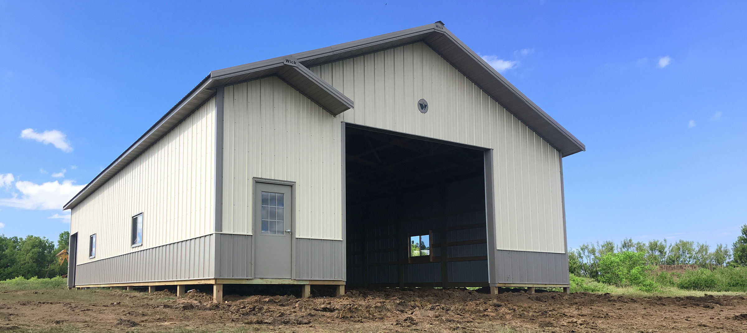 Post-Frame Storage Barn