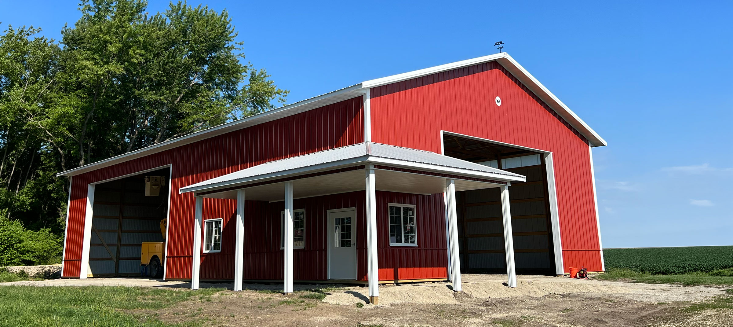Pole Batn Shop and Storage Shed